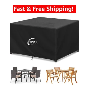 Heavy-Duty Oxford Fabric Covers for Outdoor Furniture - 3-