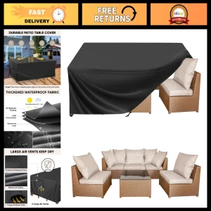Waterproof Heavy Duty Patio Furniture Covers - Oxford Outdoor Table, Chair, Sofa