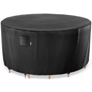 Heavy Duty Waterproof Round Patio Furniture Cover 84