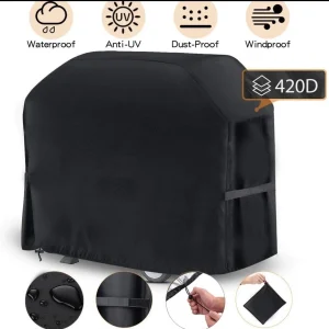 Heavy Duty Waterproof BBQ Cover BBQ Grill Protector Outdoor Covers 183x66x129CM